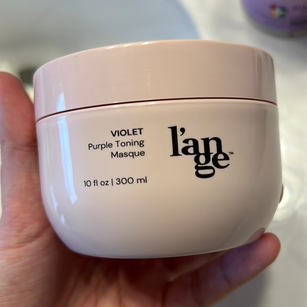 Lange Violet Purple Toning Mask for blonde hair NEW 10oz